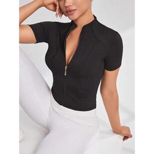 R 76261 Fitness Jacket with Zipper 健身夹克