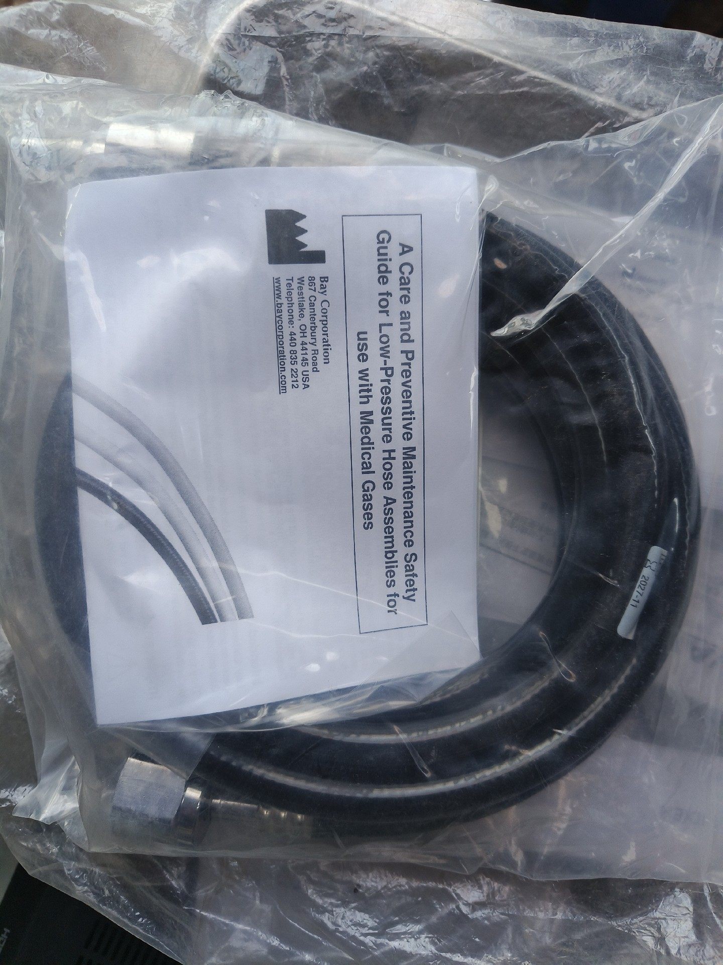 美国进口原装货全新未使用软管套头。