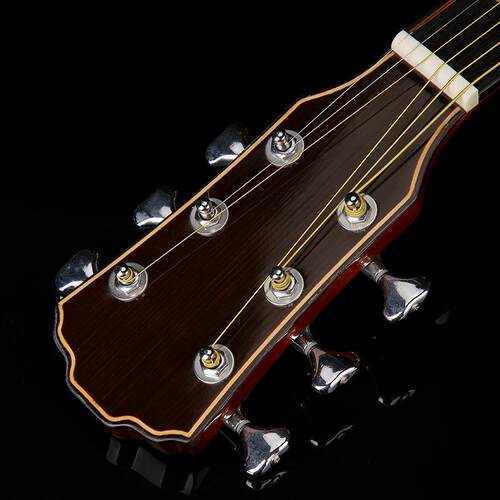 全单吉他41寸 A级云杉木单板抛光JF桶民谣吉他guitar厂家吉他