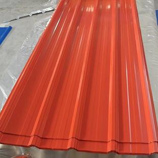 彩钢瓦 承重 氟碳涂塑纳米彩钢压型板镀铝锌楼承板围挡瓦优惠围挡