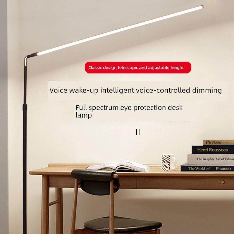 Led落地灯客厅超亮钢琴练美可收放式儿童学习阅读护眼立式台灯