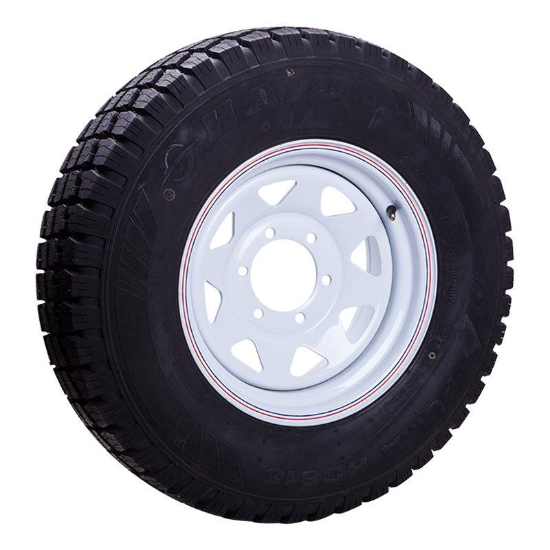 凯途适用房车拖车16寸钢制轮毂适配225 235 245/75 80R16轮胎套装