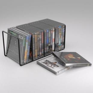 CD收纳架唱片桌面展示架金属铁艺光盘陈列PS4游戏收纳架子大容量