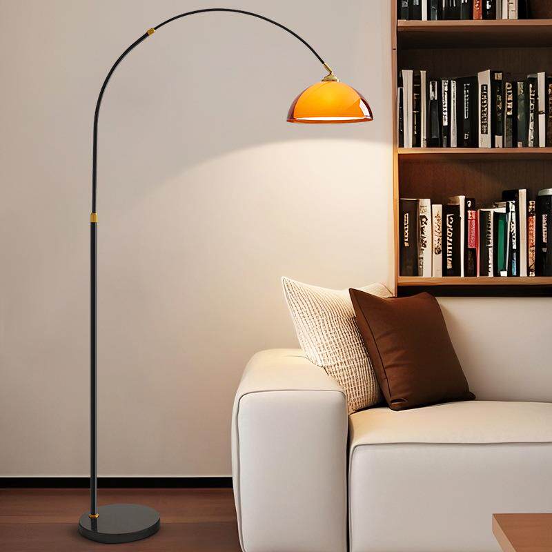 式中古风床头柜几落地灯沙发旁卧室一客法厅复古边台836灯置物架