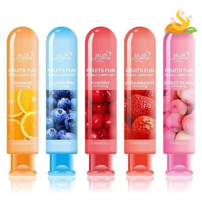 Edible Flavor Water Based Lubricant Sex Anal Oral Sex Lube