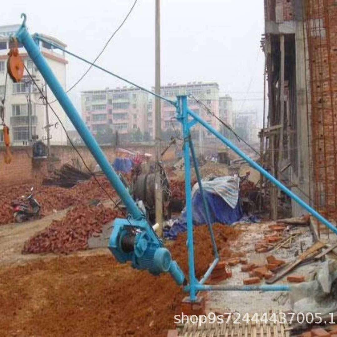 厂家销售扒杆吊机速扒杆三角吊机建筑三脚吊机简易吊机