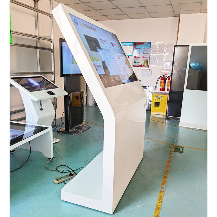 亿聚摸55YJ-550S查寸立式斜面触摸式一体机落地电容触屏一体机商