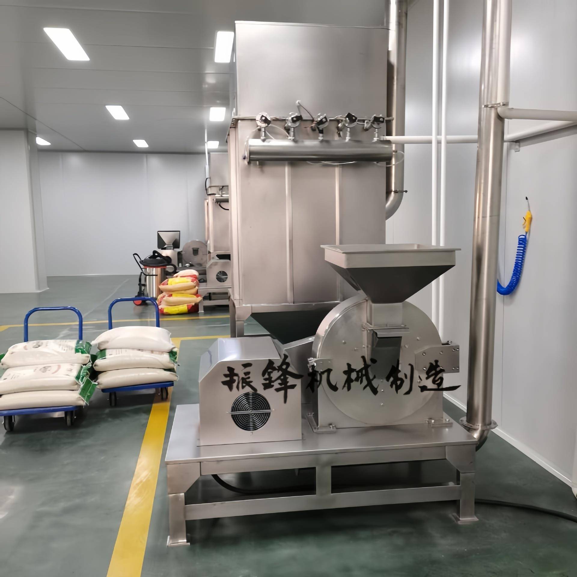 厂家销售粉碎机五谷杂粮磨粉机不锈钢商业大型打粉机器设备