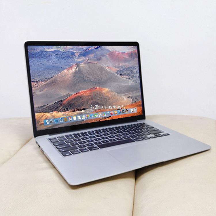 新款13寸电脑模型macbook全屏15寸道具树脂摆件笔记本假电脑