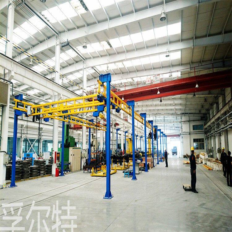 德耐特自立式轻型起重机kbk轨道组合式行吊kbk单梁立柱式行吊