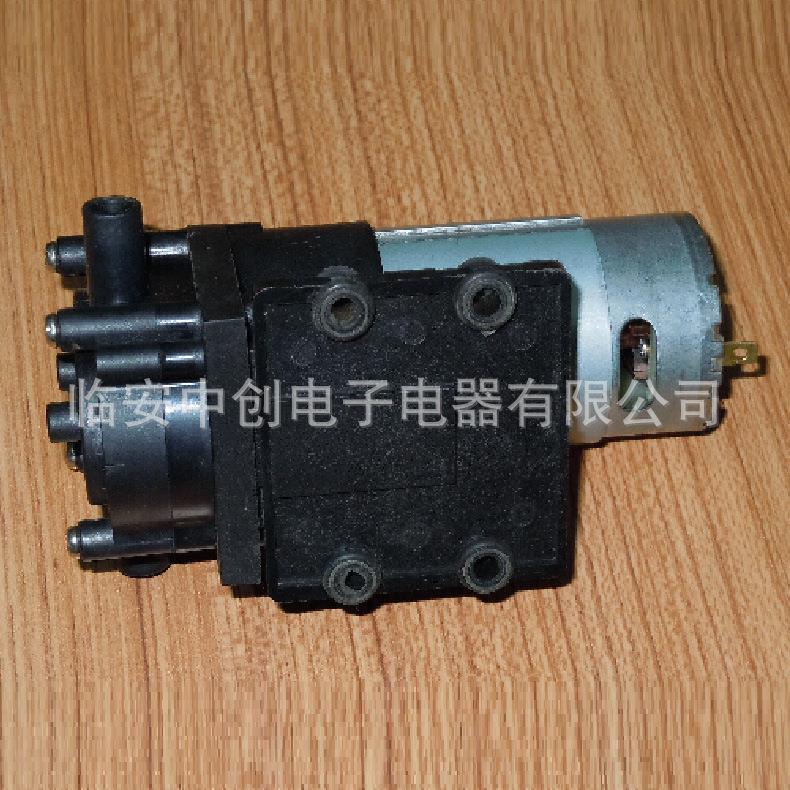 中创24v520-1微型水泵塑料耐腐齿轮泵蓄电池直流循环泵增压泵