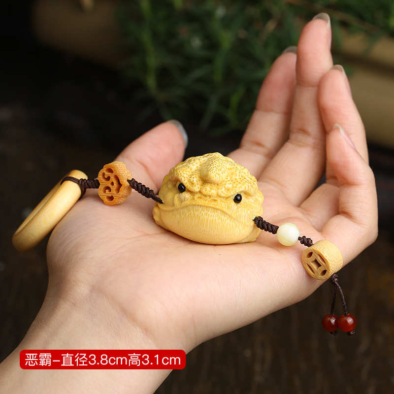 批发玉竹蟾黄皮天然料实心文玩老手把墩雕刻mnx2件金竹子摆件竹根