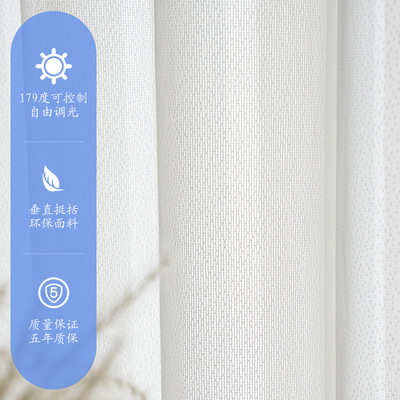 梦幻帘竖百叶纱帘梦幻垂直窗帘客厅落地窗阳台梦幻帘手电动垂直帘