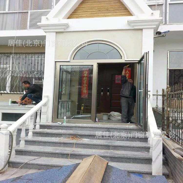 丰台工程透光实例封阳台阳光房露台断桥铝合金别墅玻璃房