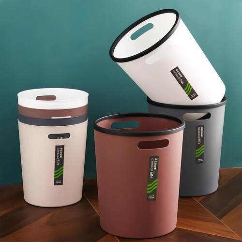 Home-use trash bins for toilets, bathrooms, kitchens, bedroo