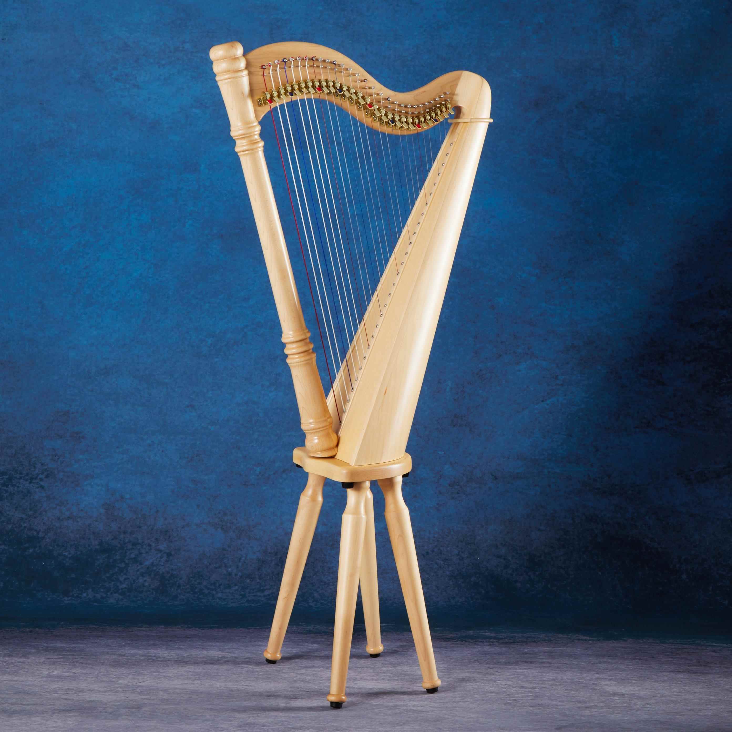 高档Kristall台0湾爱兰竖琴乐器尔古典2/r28/34/36/40弦专业Hap扳