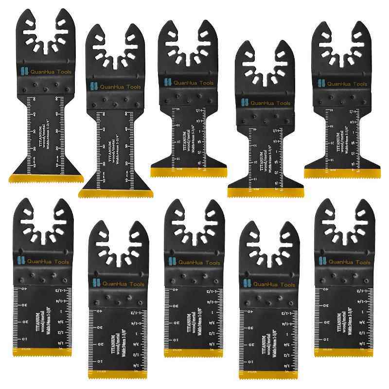 10PC混合万用宝锯片套装万用宝摆动锯片工具附件