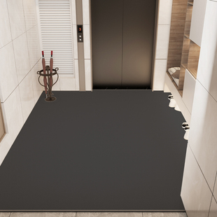 电梯地垫入户门垫进门门口pvc皮革可擦洗定制电梯间一梯一户地毯