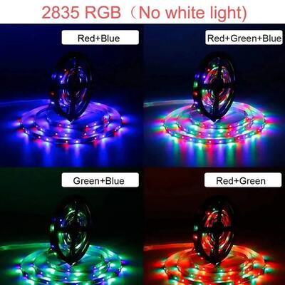 2835 10M 45leds/M LED Lights Strip 24 Key IR Remote Control