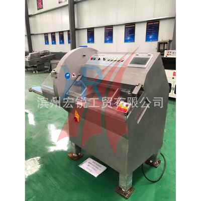 厨房食堂用砍排机羊肉牛肉培根切片机切排骨丁碎骨机厂家定制