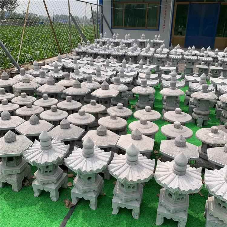 灯石灯石笼庭院摆放中式摆庭院草坪0069现货青石仿古灯石塔日式件