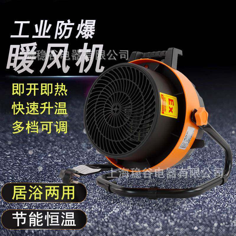 源头厂家BGP工业防爆暖风机居浴两用大功率取暖器工商业取暖系统