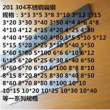 304不锈钢钢条扁条扁钢不锈钢排钢板钢块316L不锈钢方钢方棒方条