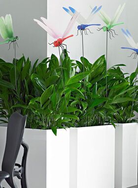 20 Pcs Dragon Fly Clips for Bugs Repellent 3D Artificial