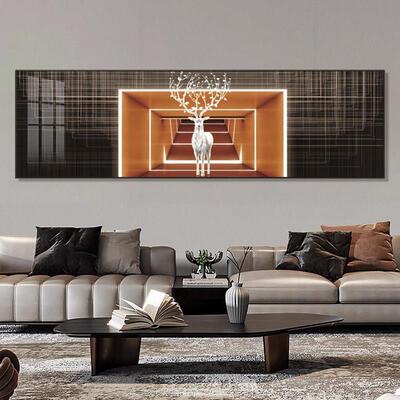 卧室床头装饰画现代简约房间客厅背景墙黑色抽象画艺术工业风挂画