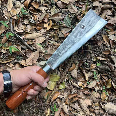 户撒砍柴刀轨道钢手工锻打高硬度户外爬山开路山刀野外露营生存刀