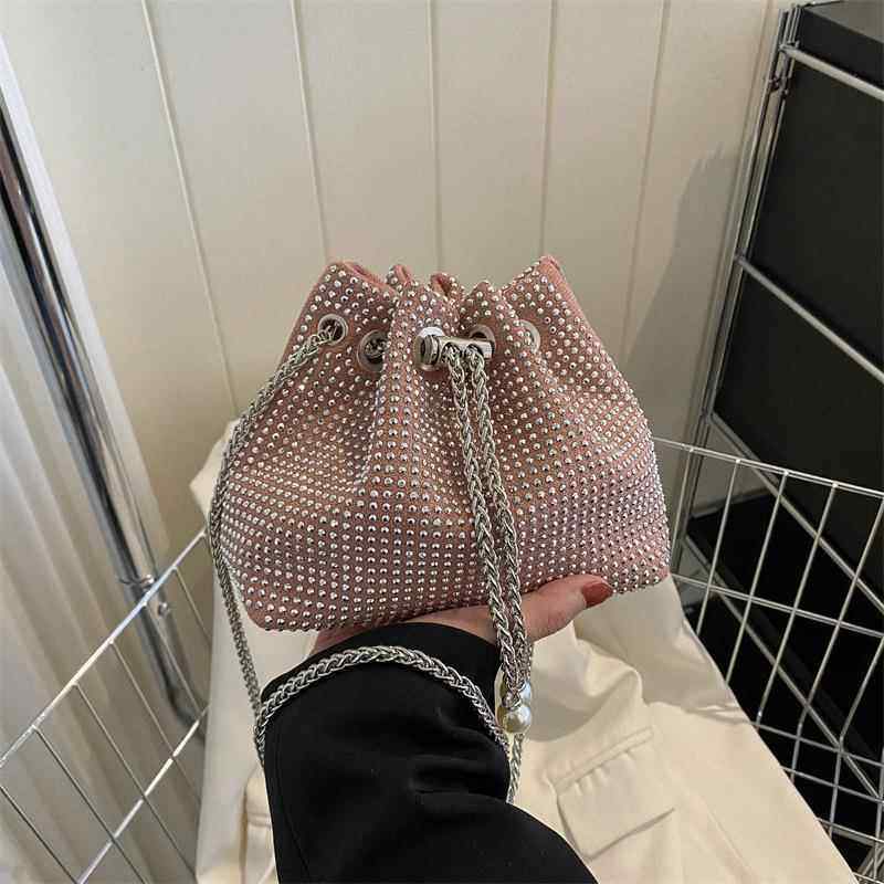 跨境新款街头简约水桶包时尚链条斜挎包今年复古流行小包包女,孕妇装/孕产妇用品/营养,待产包/待产礼盒,淘宝优惠券,粉丝福利购,淘宝优惠卷