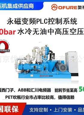 奥福瑞&恒达16立方40公斤节能永磁变频无油水冷中高压空气压缩机