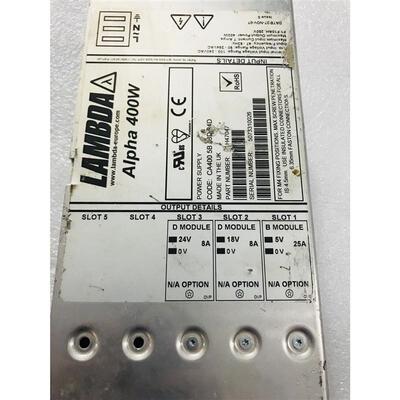 Alpha 400W CA400 5B 18D 24D电源出售 H47047 现货