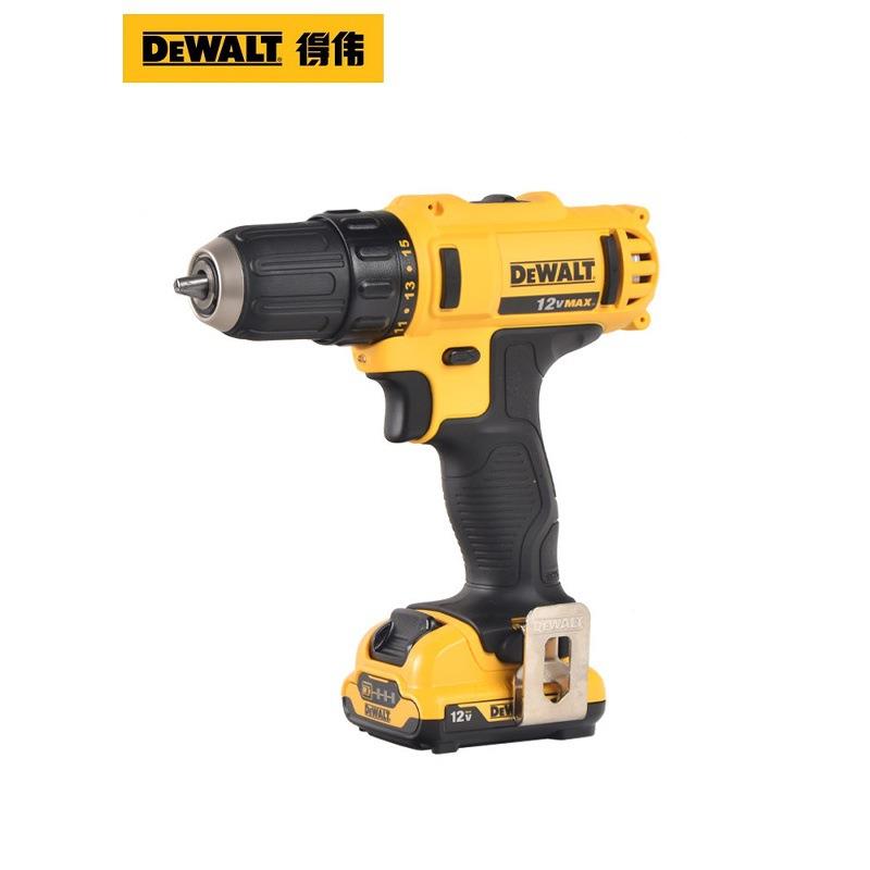 得伟锂电钻12V充电式手电钻家用多功能小型电转起子工具DCD710