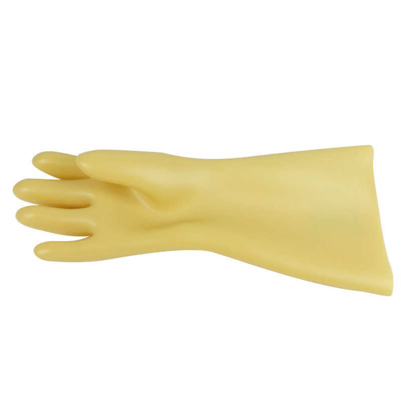 代尔塔GLEO 207001乳胶电工绝缘手套5KV电工带电作业防护劳保