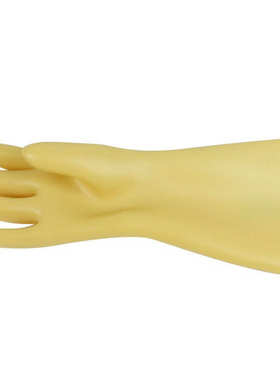 代尔塔GLEO 207001乳胶电工绝缘手套5KV电工带电作业防护劳保