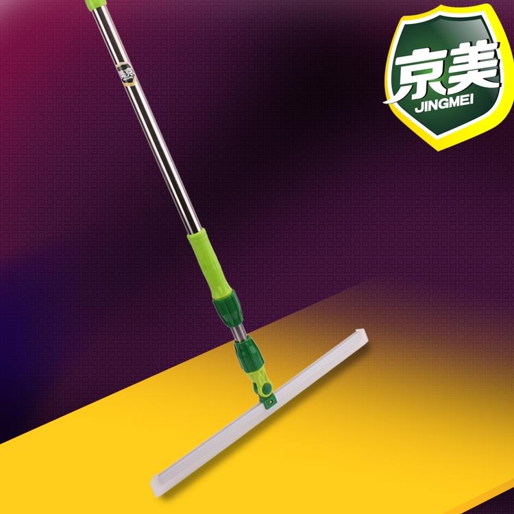 50cm长刮刀不锈钢缩伸杆硅胶玻璃房刮瓷砖厨TEQ器推水刮地面刮水