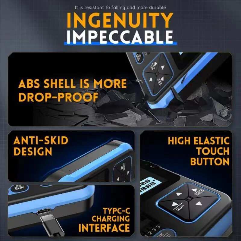 爆款FNIRSI 手持示波器晶体管测试仪信号发生器三合一DSO-TC3