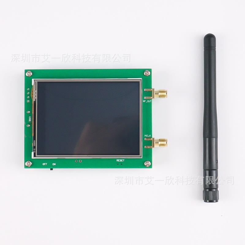 2.8寸触摸屏RF信号源信号发生器6g信号发生器触摸屏23MHz~6000MHz
