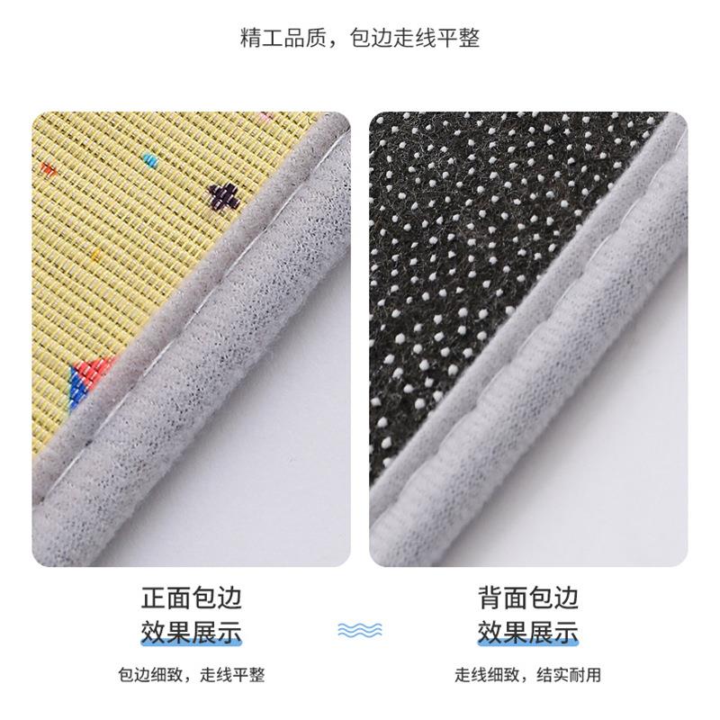 QYBS-96冰丝坐垫垫夏天透气凉垫办公室坐椅垫透气凉席垫屁股久子