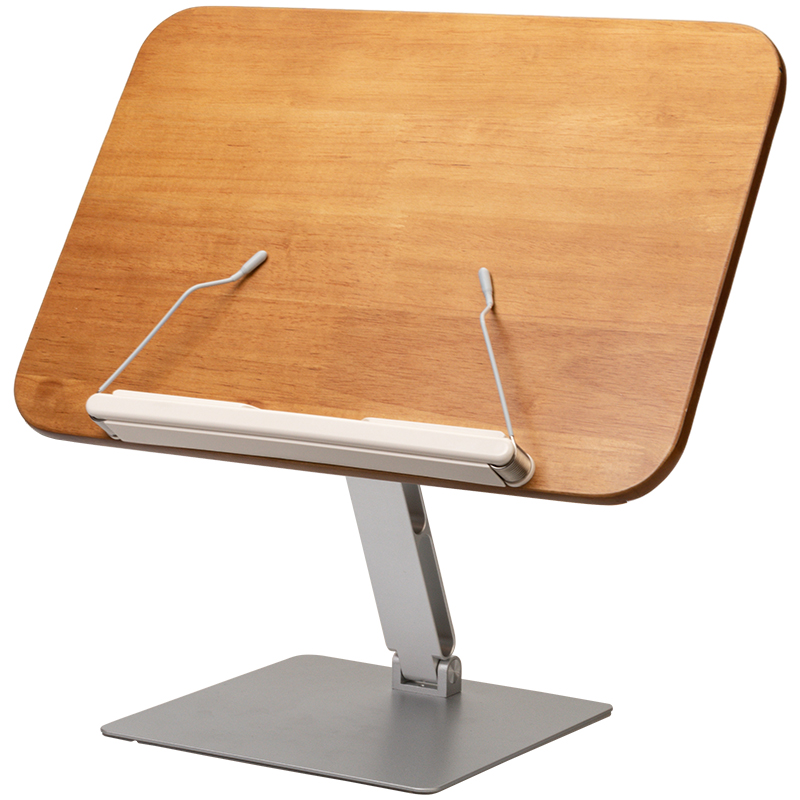 实木质书架阅读架儿童学生书立可升降旋转读书支架多功能看书