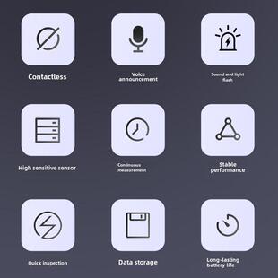 吹酒精检测仪高精度酒测仪酒驾专用测试仪吹气式交通测酒器排查棒