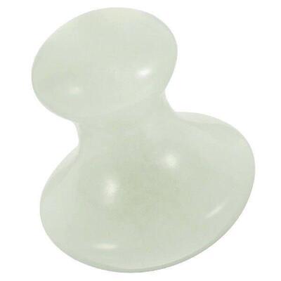 1pc Gua Sha Massage Tool Green Natural Stone Facial Roller