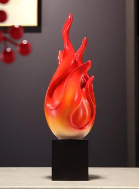 红红火火招财摆件家居酒柜玄关电视柜办公室桌面装饰开 业乔迁礼