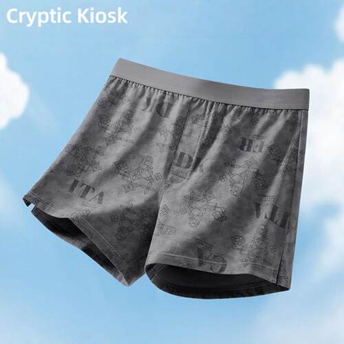 Cryptic Kiosk男士纯棉阿罗裤休闲宽松四角裤柔软透气男士四角裤
