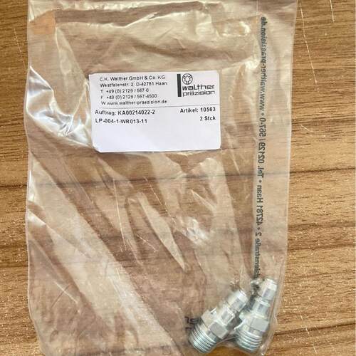 德国原装WaltherPrazision快速接头LP-004-1-WR013-11