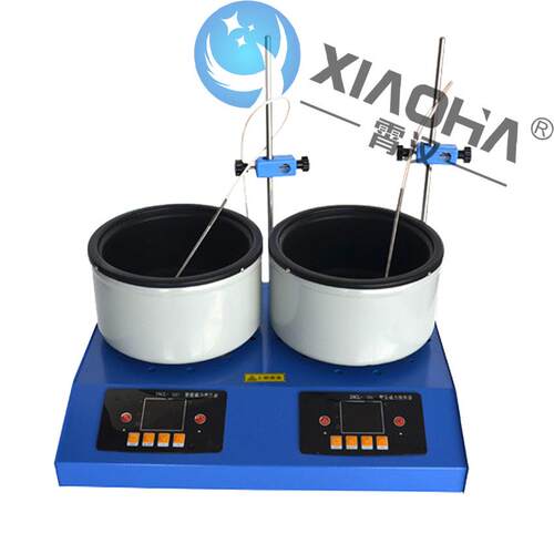 智能两联加热锅磁力搅拌器多点多工位厂家直供品质保证