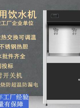 学校工厂饮水机可带童锁开水器反渗透直饮机过滤净水器即热式