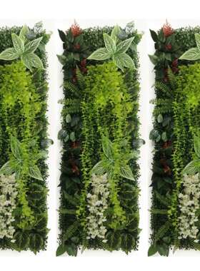 40*120CM爆款仿真草坪绿植人造植物绿色面板植物墙装饰