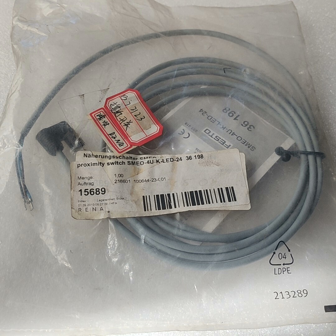 全新FESTO，SMEO-4U-K-LED-24，36189